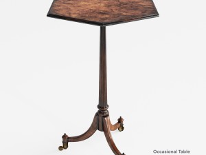 scarborough house occasional table 3D मॉडल
