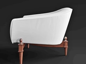 미미 의자 3D 모델