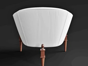 미미 의자 3D 모델