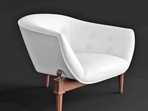 미미 의자 3D 모델