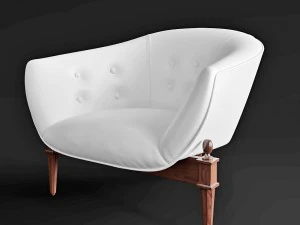 미미 의자 3D 모델