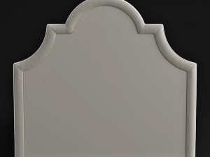 jonathan adler woodhouse queen bed Model 3D