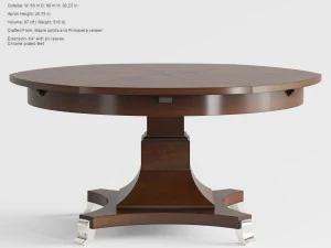 століття меблі нові традиційніметро люкс радіа 3D Модель