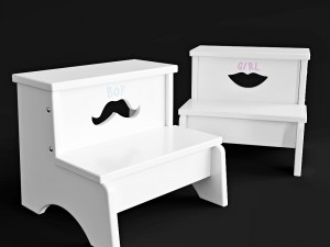 kindertreppe hocker Model 3D