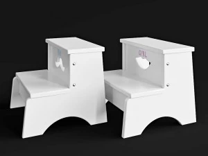 kindertreppe hocker 3D Model