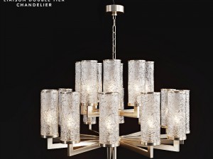 kelly wearstler liaison double tier chandelier 3D Model