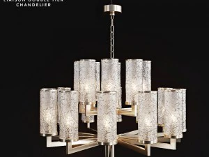 kelly wearstler liaison double tier chandelier 3D Model