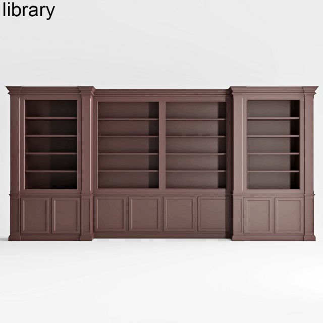 built-in library 3D 模型 .c4d .max .obj .3ds .fbx .stl .blend 