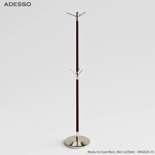 adesso neptune coat rack 3D 모델 .c4d .max .obj .3ds .fbx .stl .blend 