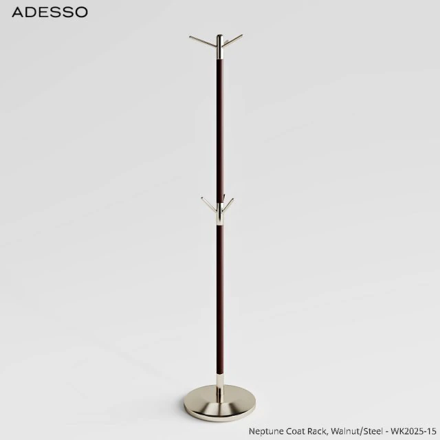 adesso neptune coat rack 3D Model .c4d .max .obj .3ds .fbx .stl .blend 