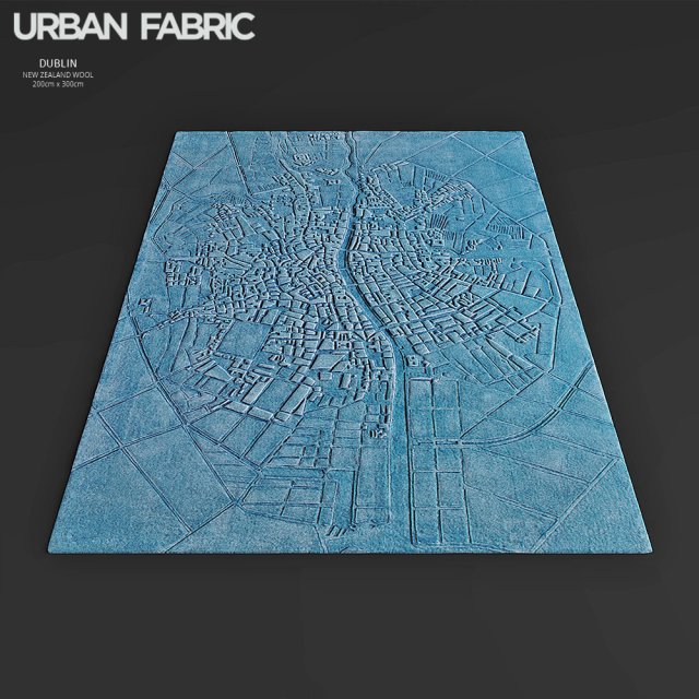 urban fabric dublin 3D Модель .c4d .max .obj .3ds .fbx .stl .blend 