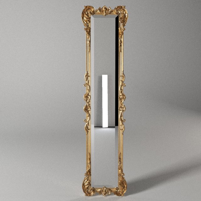 classic mirror Modelo 3D .c4d .max .obj .3ds .fbx .stl .blend 