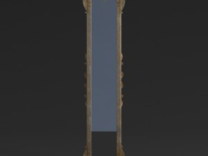 classic mirror Modelo 3D