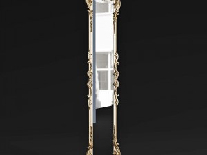 classic mirror Modelo 3D