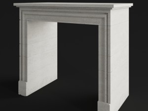 vieilles pierres fireplace 137 3D Model