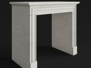 vieilles pierres fireplace 137 3D Model