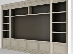 classic cupboard tv 3D 模型