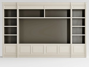 classic cupboard tv 3D Модель
