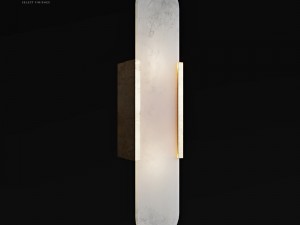 kelli wearstler melange large elongated sconce Modello 3D