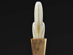 rewired italian murano sconces - pair 3D Model