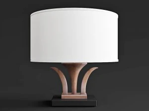 lampu meja kaskade pria cristopher Model 3D