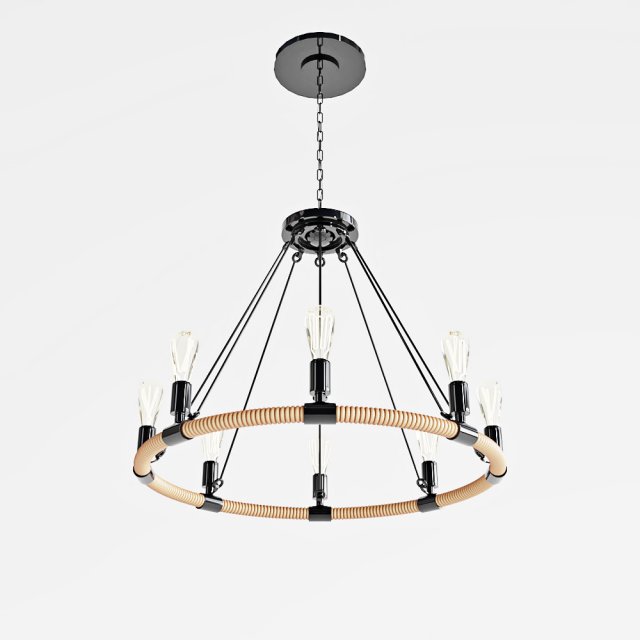 chronos chandelier 3D-Modell .c4d .max .obj .3ds .fbx .stl .blend 