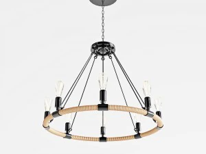 chronos chandelier 3D Model