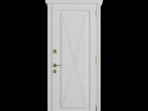 lendoor quadri porte simphony 711 bianco 3D Model