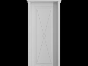 lendoor quadri porte simphony 711 bianco 3D Model