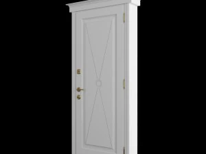 lendoor quadri porte simphony 711 bianco 3D Model