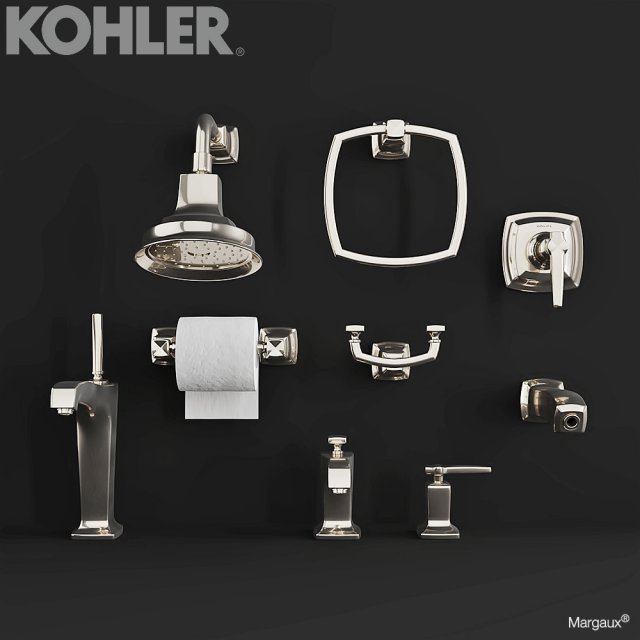 kohler faucets margaux 3D-Modell .c4d .max .obj .3ds .fbx .stl .blend 