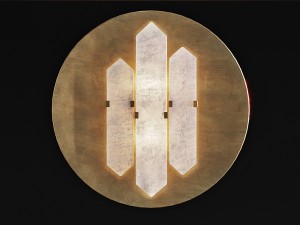 kelly wearstler halcyon round sconce 3D-Modell