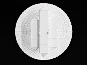 kelly wearstler halcyon round sconce Model 3D