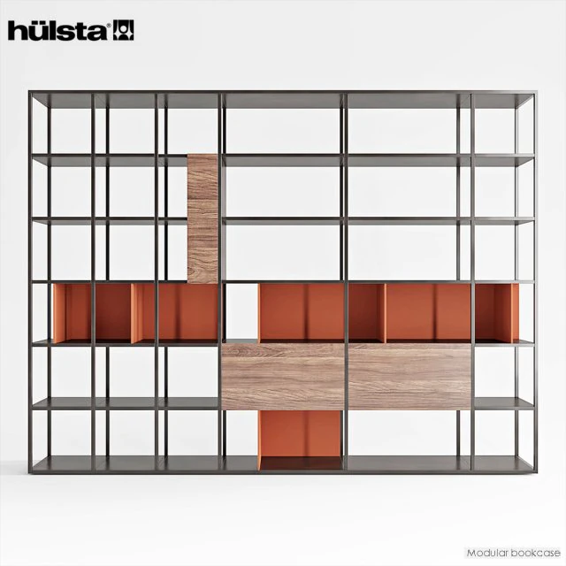 hulsta regal 96 3D Model .c4d .max .obj .3ds .fbx .stl .blend