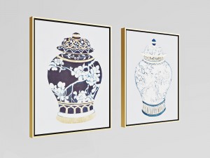 horchow oriental scape 3D Model