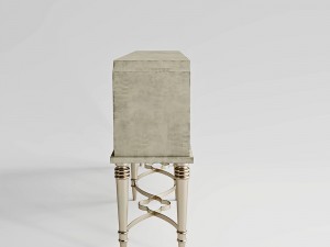 hooker furniture living room melange nadia console 3D Model