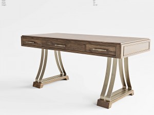 hooker furniture home office big sur writing desk 3D 모델