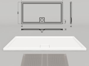 hatria heavycril lif st 150x80 yxf2 3D Model