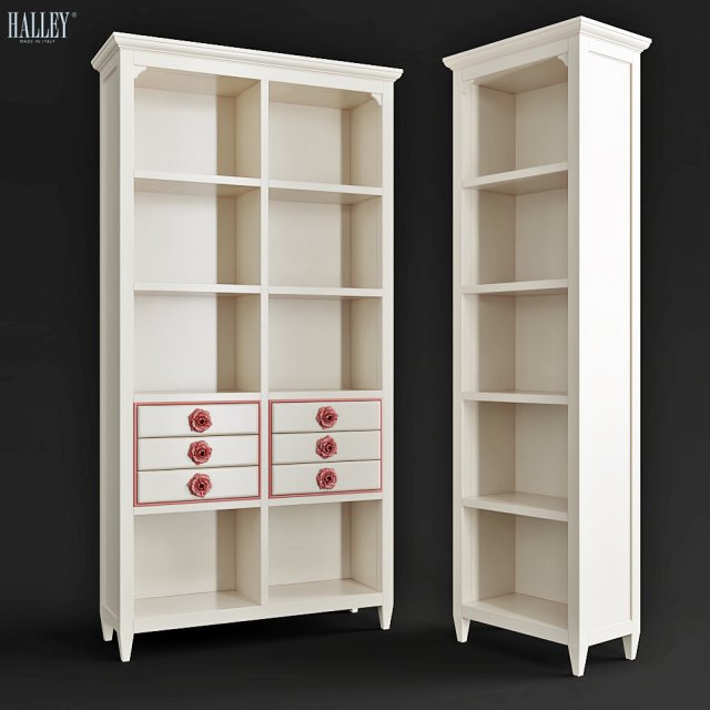 wardrobe in the nursery halley Modello 3D .c4d .max .obj .3ds .fbx .stl .blend 
