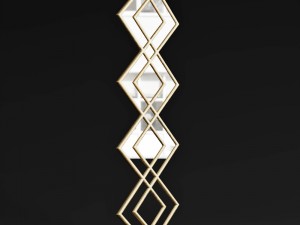 bassett lola wall mirror 3D Модель