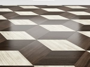 parquet board art collection 6-552 Modèle 3D