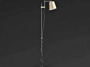 arteriors watson floor lamp 3D Модель