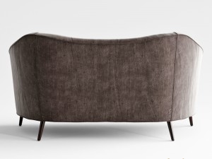 arteriors duprey settee Model 3D