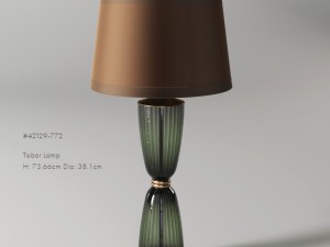 arteriors tabor lamp 3D Model