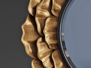 bassett mirror company niota wall mirror 3D 模型