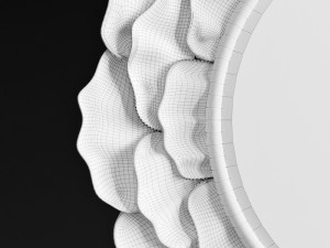 bassett mirror company niota wall mirror 3D 模型