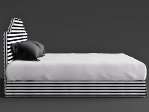 bed versailes Modello 3D