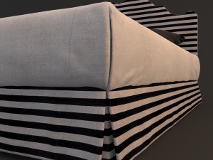 bed versailes Modello 3D