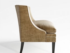bernhard amber chair Modelo 3D