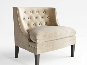 bernhard amber chair Modelo 3D